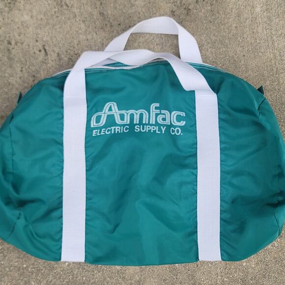 No Brand Other - Vtg Amfac Electric Supply Co. Lightweight Duffle Bag
